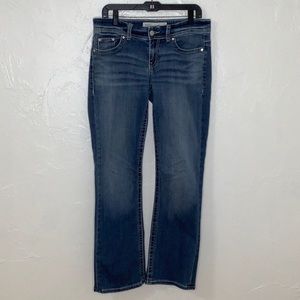 BKE Payton embellished bootcut high waist jean size 29 R EUC